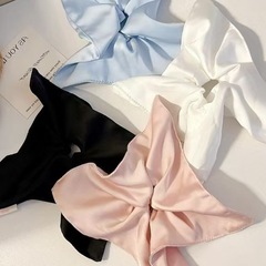 カラーシミュレーションシルクスカーフ大腸シュシュ