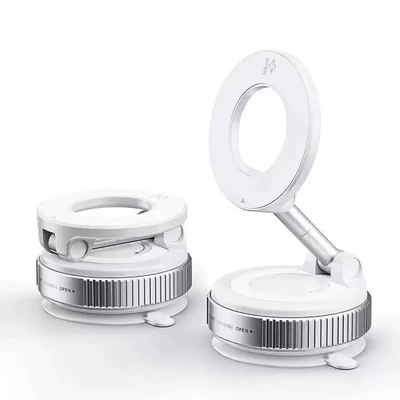 Center Console Suction Cup Holder, Car phone holder - 007white