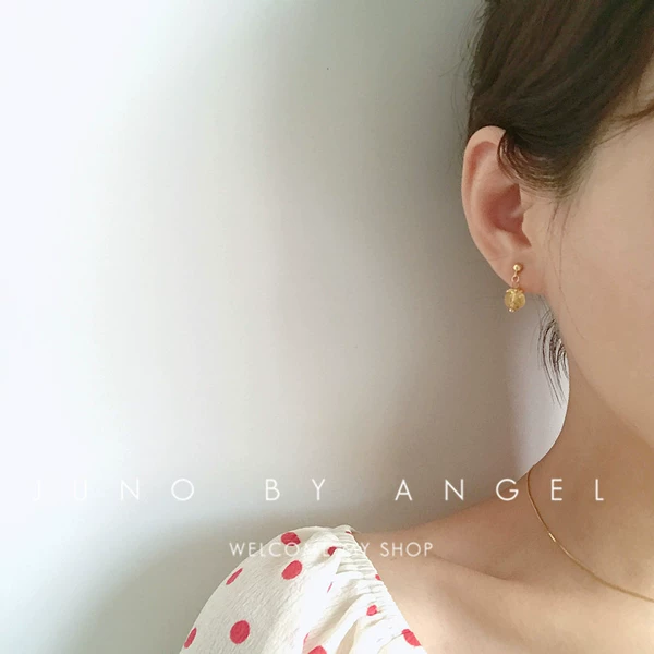Short crystal earings, earrings