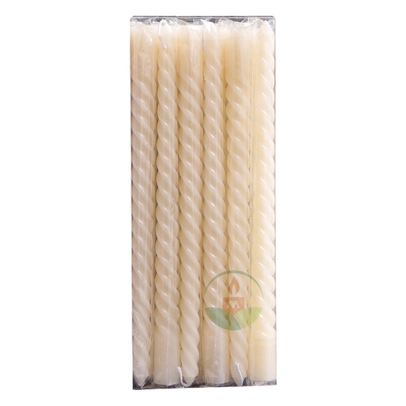 Fábrica al por mayor de emergencia de Año Nuevo hilo largo varilla vela iluminación del hogar audaz Festival de Primavera vela roja 12 Unids transfronteriza