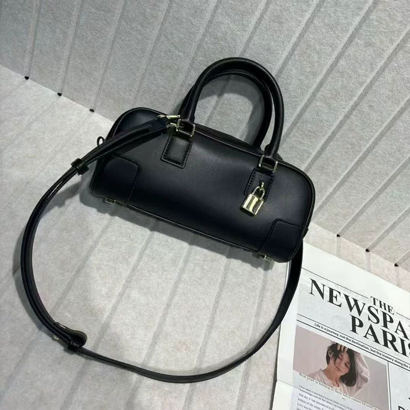 Shoulder bag, handheld pillow, genuine leather, wholesale