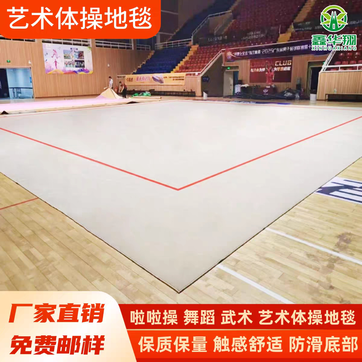 Artistic Gymnastics Carpet, Free Gymnastics Mat, Cheerleading, Aerobics, Martial Arts Routine, Dance Technique Mat, Stage Carpet
