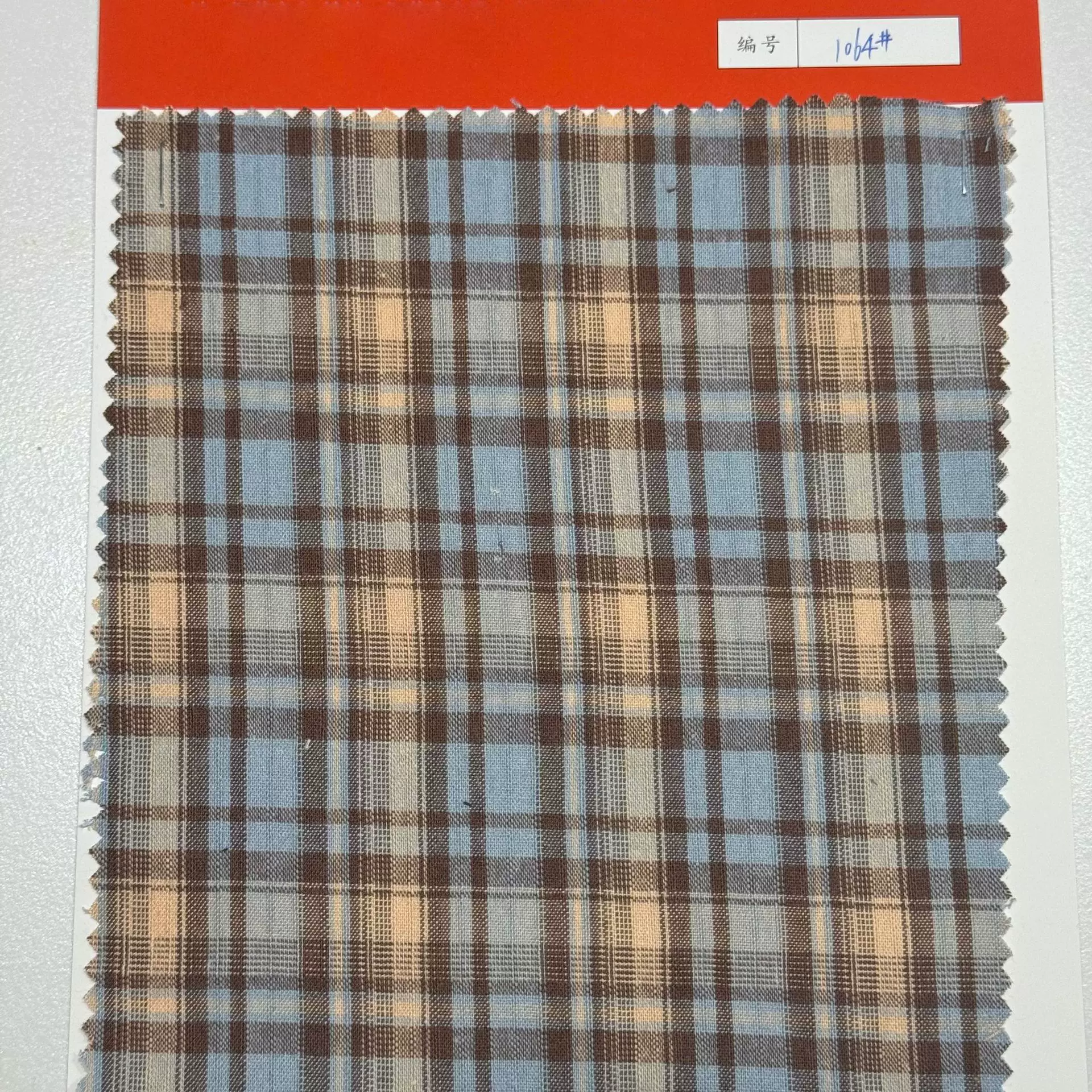 厂家现货 全棉色织格子布21支+10s 休闲服装衬衫裙裤子纯棉面料