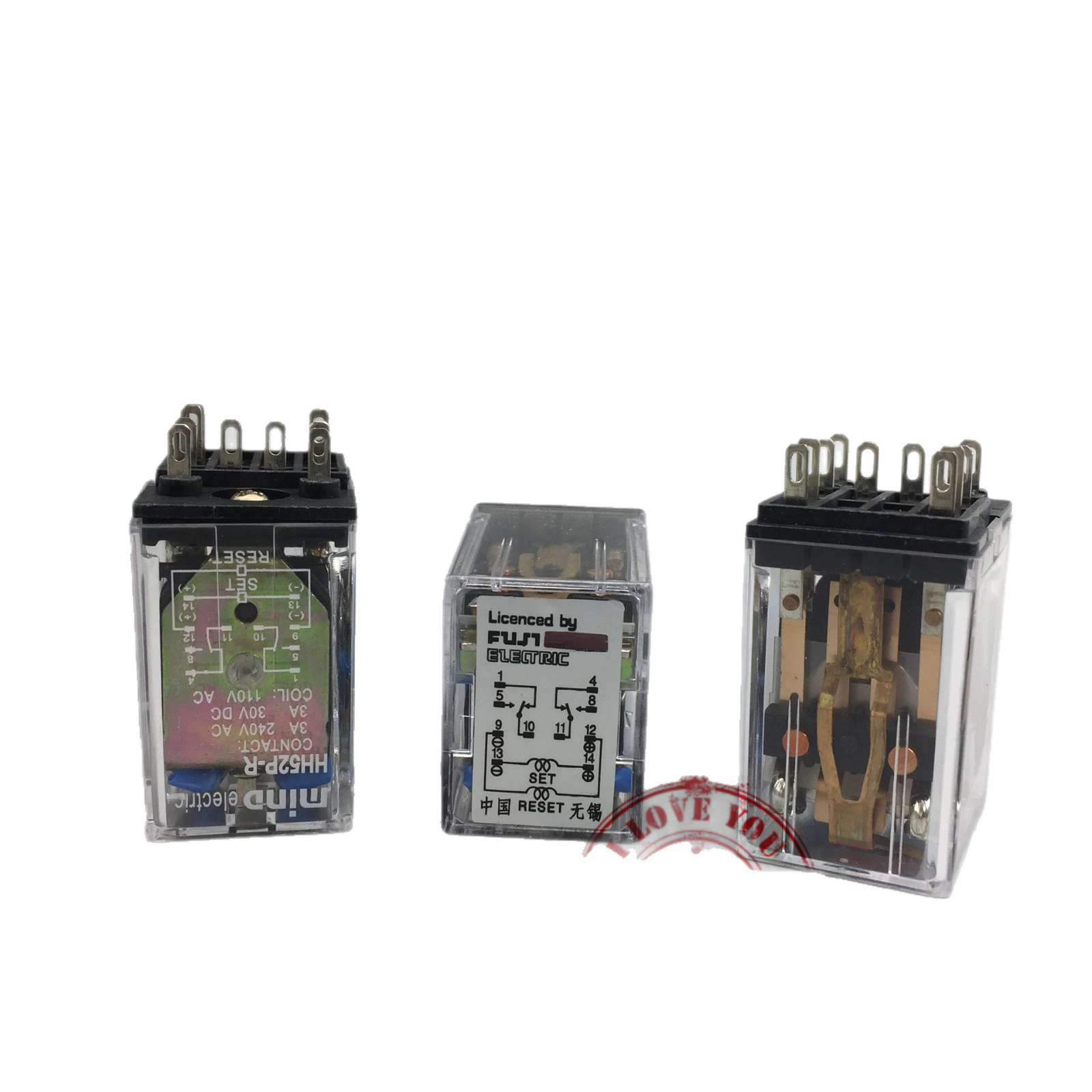 Оригинальный Mind Wuxi Ming Fuji Technology HH52P-R AC110V магнитное удаление 3A 2 преобразования