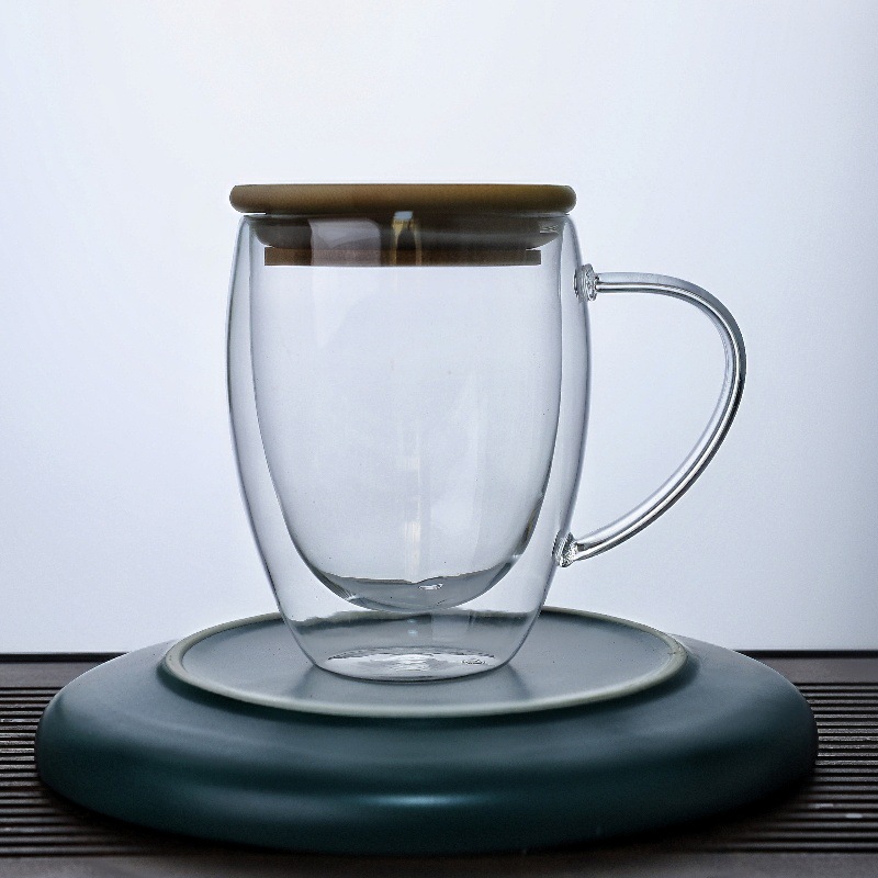 350ml con mango + tapa de bambú