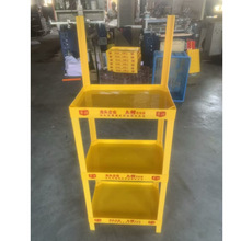 三层53*35超市食用油杂粮蔬菜牛奶大米酒塑料粮油陈列展示架货架