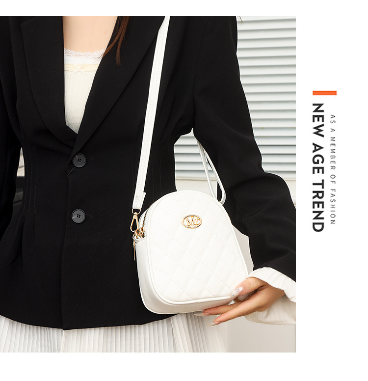 Portafogli per telefono in pelle PU leggera per donna Mini borse a tracolla anti-acqua Borse a tracolla alla moda Piccole borse per cellulari Portafogli_voghion.com