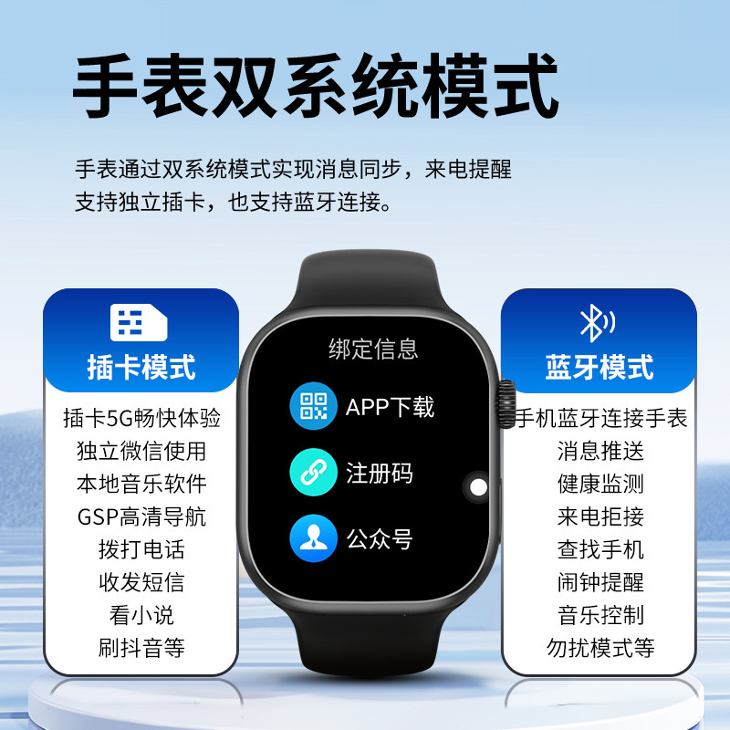 华强北顶配M16智能手表学生成人插卡手表4G全网通大内存WiFi下载|undefined