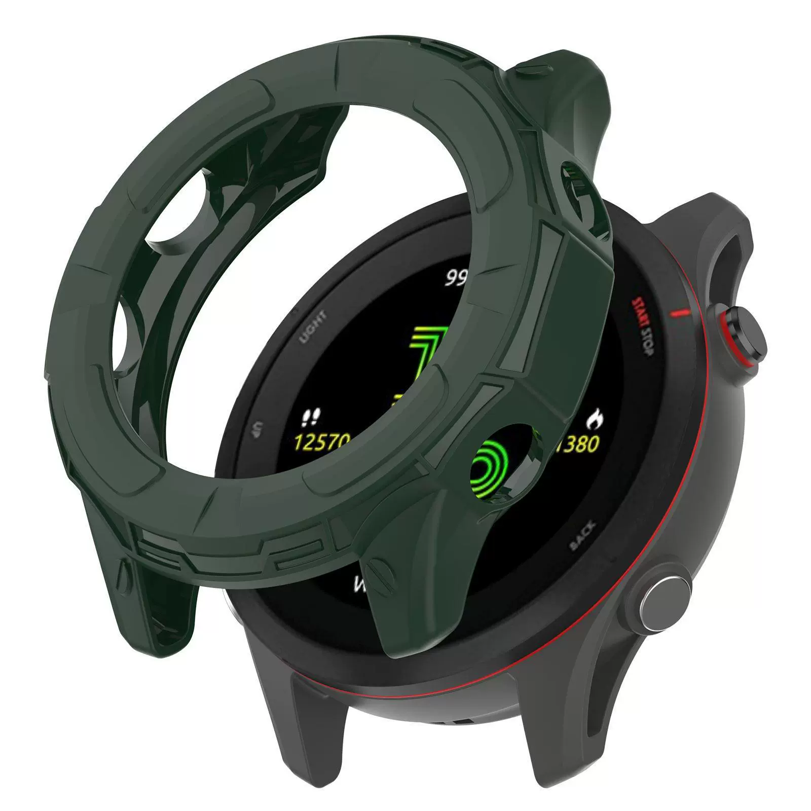 Подходящий чехол защиты для часов Jiaming Garmin Forerunner255 255music, защитный корпус полый