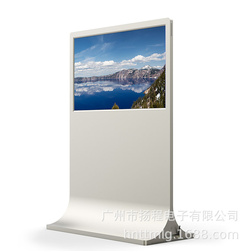 lg55 inch oled vertical Two-sided monitor Airport Bank The exhibition hall exhibition ultrathin wallpaper Two-sided Advertising