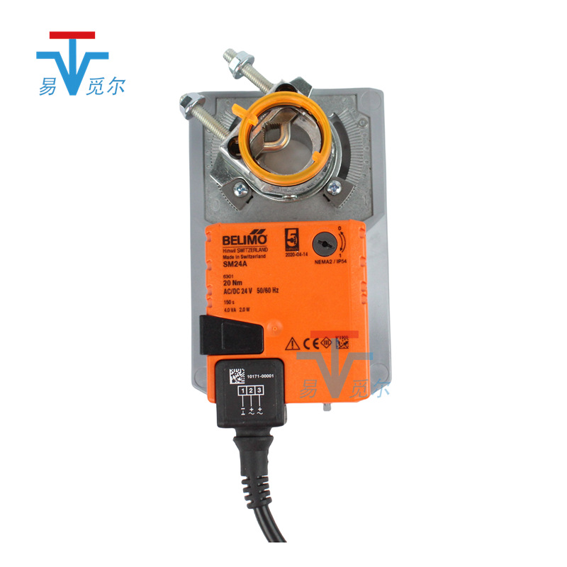 搏力谋BELIMO电动风阀执行器 SM24A SMU24 20NM开关型风门驱动器