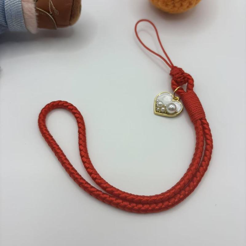 携帯電話チェーン、新鮮で芸術的なストラップ、ショート携帯電話ケース、手織りアンティーク U ディスクストラップ、CCD カメラチェーン|undefined