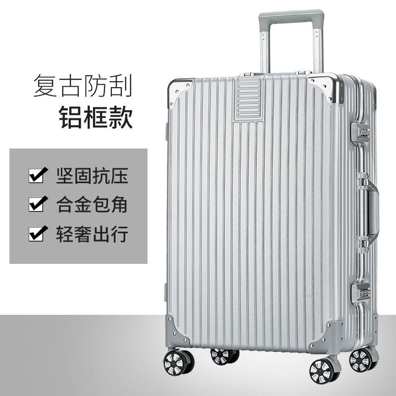 Retro ángulo recto esmerilado gris plata