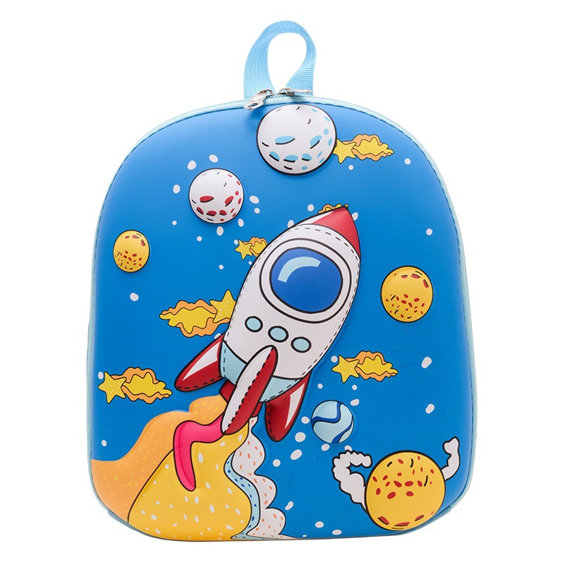 Children's Schoolbag Kindergarten Preschool Class Small Backpack New Korean Style Cartoon Hard Shell Bag for Boys and Girls