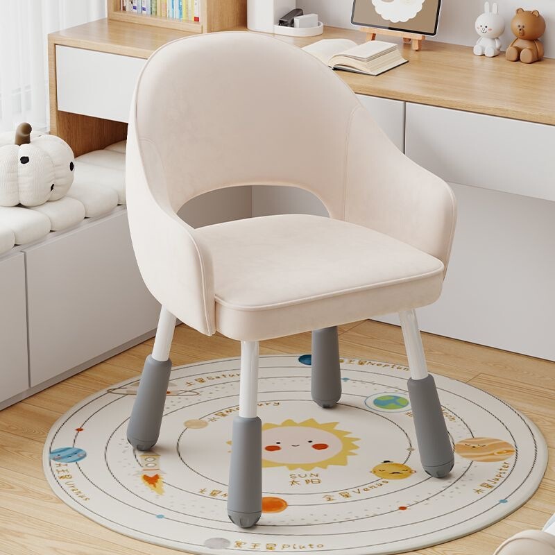 Cute makeup chair for girls, computer chair for bedroom and dormitory, student desk chair, comfortable for long-term sitting with a swivel backrest Cute makeup chair for girls, computer chair for bedroom and dormitory, student desk chair, comfortable for long-term sitting with a swivel backrest