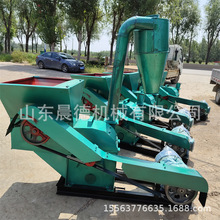 沙克龙干草秸秆粉糠机 660型玉米芯粉碎牛羊饲料打糠机