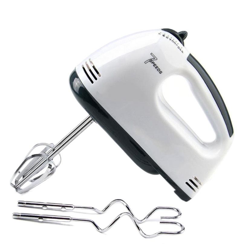 Batidor de huevos eléctrico para el hogar Batidor de crema Batidor de pasteles Batidor de huevos de escritorio manual Mezclador