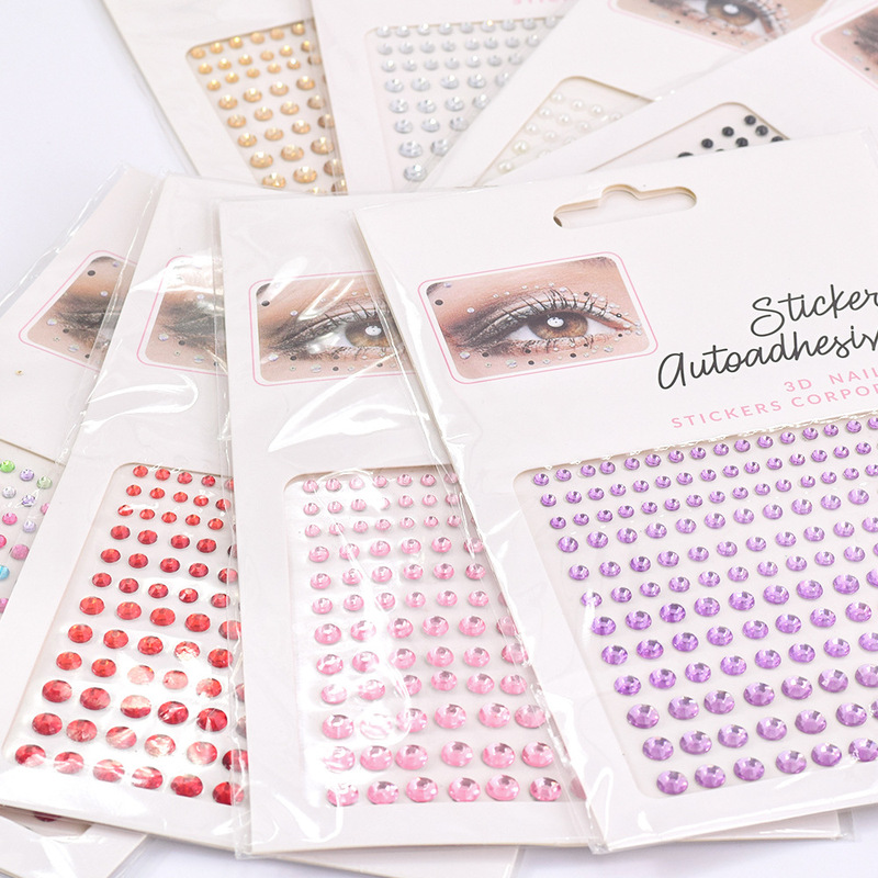 Cross-border 165 3456 mab colored crystal stick drill small round diamond acrylic eye stick children's stage Pearl Diamond Cross-border 165 3456 mab colored crystal stick drill small round diamond acrylic eye stick children's stage Pearl Diamond