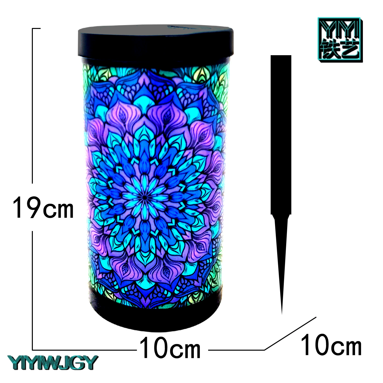 Travel garden lights solar-powered, table lamp for gazebo, (Cross-border trading)