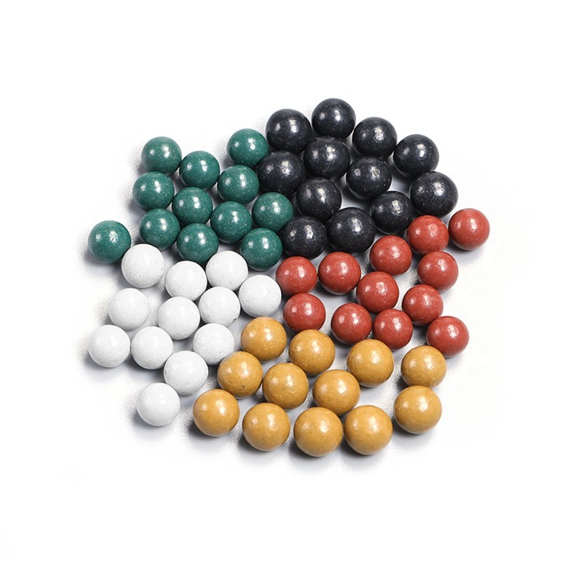 弹弓泥丸弹白色专用安全子弹8mm9mm10mm弹珠钢珠加重磁力泥球陶瓷|undefined