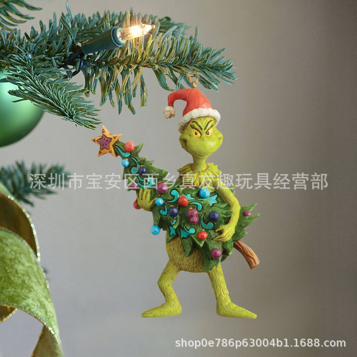 Greenskin Holding Tree Pendant Large