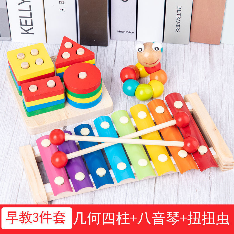 기하학적 4 열 + 8 톤 피아노 + 꼬인 웜