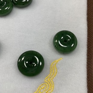 Hetian jade wholesale Jieyang manufacturers supply wholesale Ping An buckle Jasper Ping An buckle pendant ladies pendant