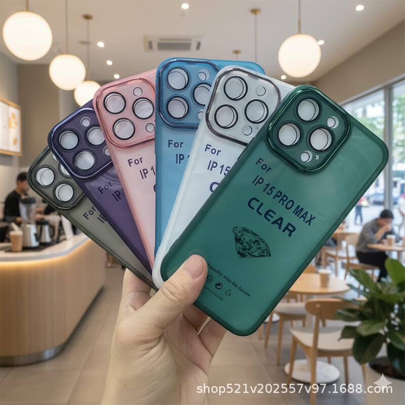 Meitong Color Mirror Phone Case Suitable for Apple Ip15Promax Color Electroplated Protective Glasses Anti-Fall Tpu Phone Case Meitong Color Mirror Phone Case Suitable for Apple Ip15Promax Color Electroplated Protective Glasses Anti-Fall Tpu Phone Case