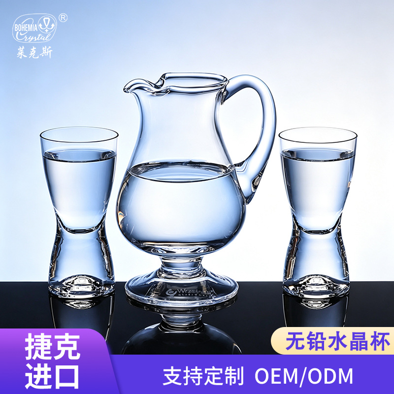 CLEX importación de cristal sin plomo tazas de vino