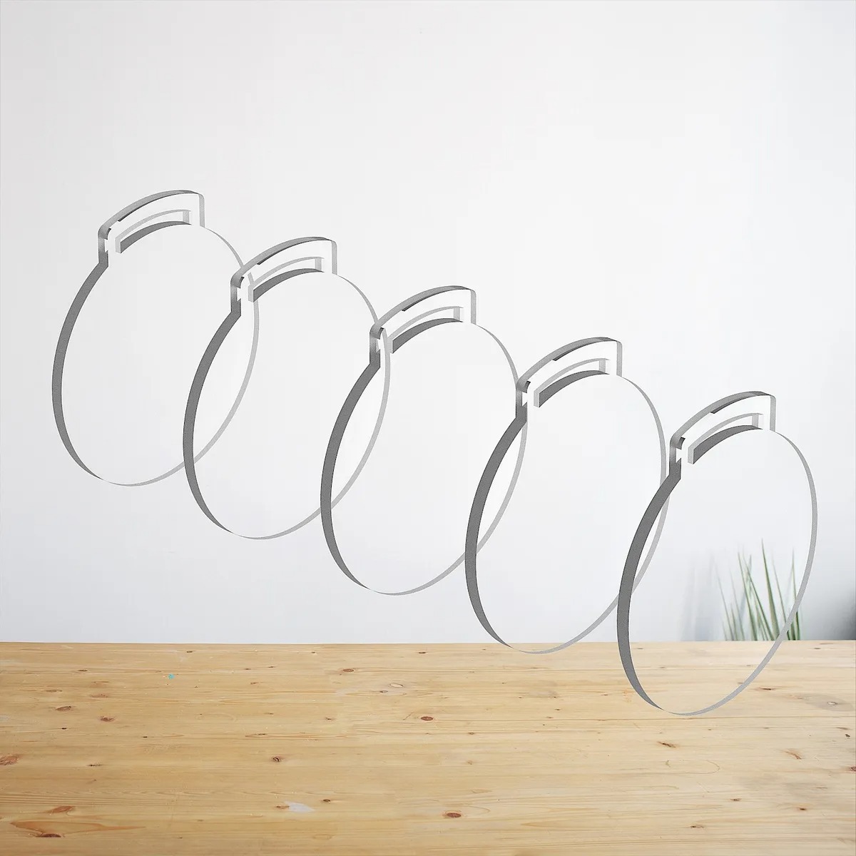 Colgante acrílico conjunto de medallas listado decoración acrílico colgante transparente plataforma transfronteriza 6.6 * 6CM Navidad