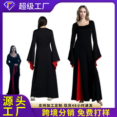 星期三第二季cosplay服装亚当斯一家礼服裙万圣节儿童成人表演服