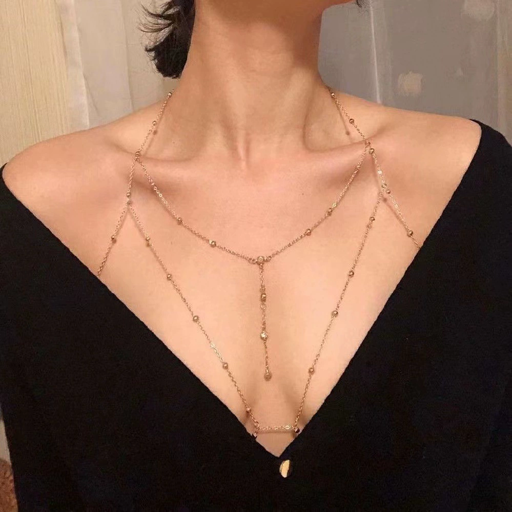 Сексуальное ожерелье, цепочка для ключей/сумки, трехмерный купальник, интернет-знаменитость