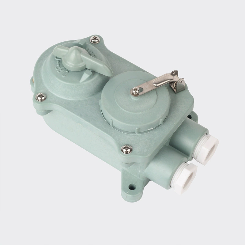 Морские электроприборы Huaji Морской водонепроницаемый переключатель с нейлоновым разъемом KZ-S2MR