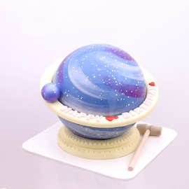 单个半球慕斯模具 3D立体星球蛋糕烘焙模具 敲敲乐巧克力硅胶模具