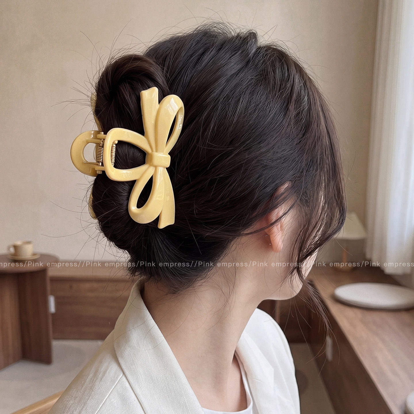 2026 nuevo clip de agarre de alto nivel lindo coreano cabeza trasera clip de cabello toque de cabello gran exquisito clip de tiburón clip de cabello image 303