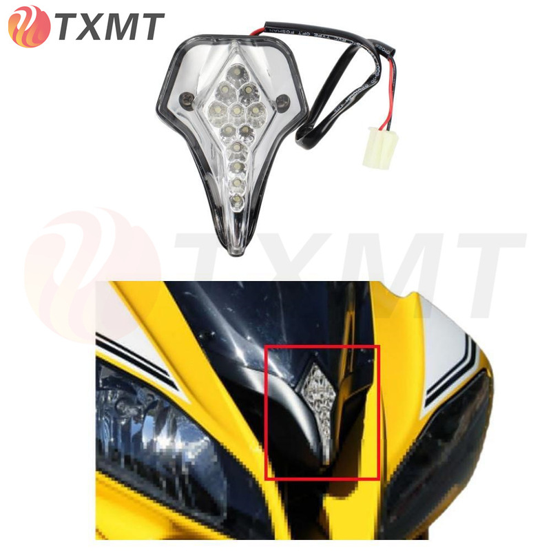 Yamaha YZF R6 08-09-10-11-12-13-14-15-16 years ago front small light LED fog light Yamaha YZF R6 08-09-10-11-12-13-14-15-16 years ago front small light LED fog light