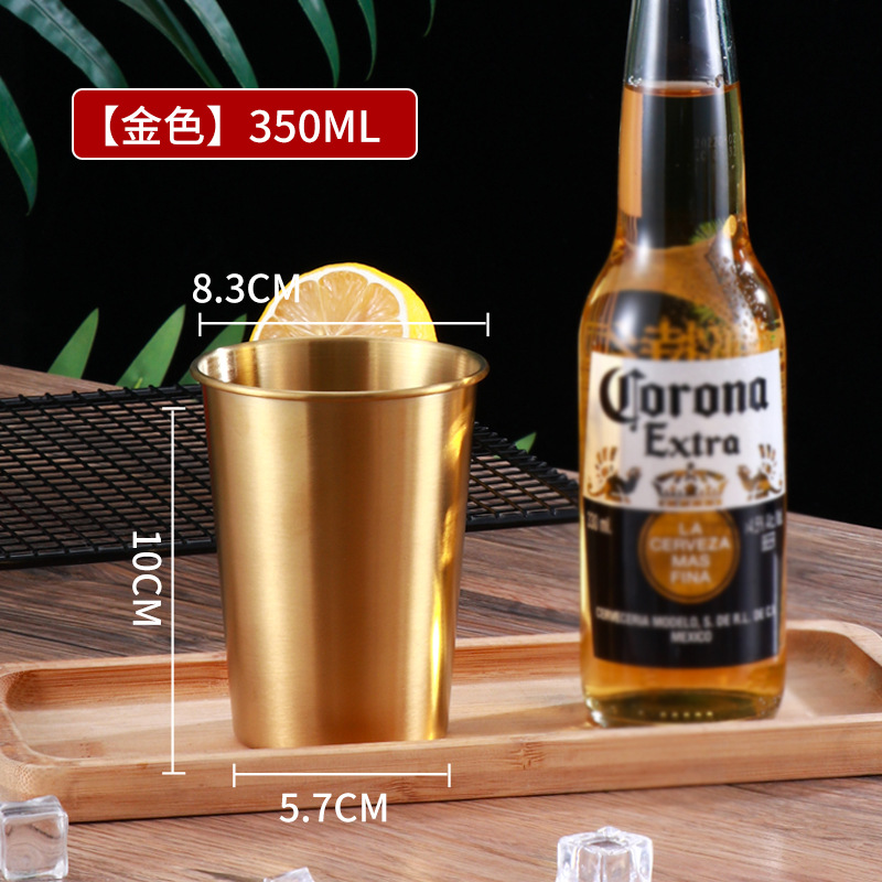 304 식품 등급 골든 350ml