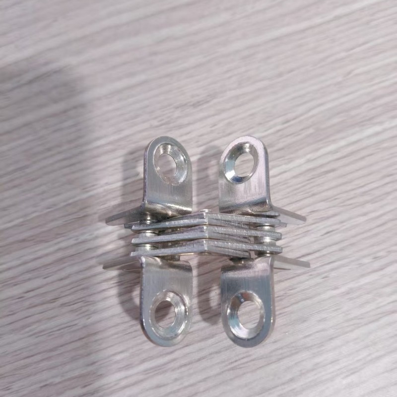 折りたたみドアステンレス鋼クロス隠しヒンジ隠しヒンジフラップ H ヒンジハードウェアアクセサリー|undefined