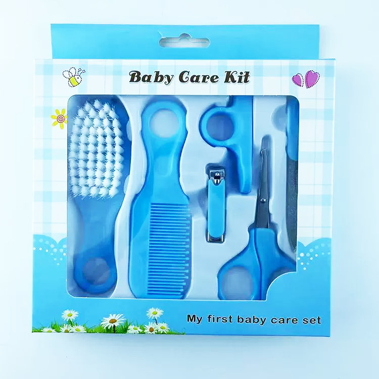 Kit de cuidado para recién nacidos de 10 piezas con aspirador nasal y cortaúñas, para higiene del bebé, mayorista