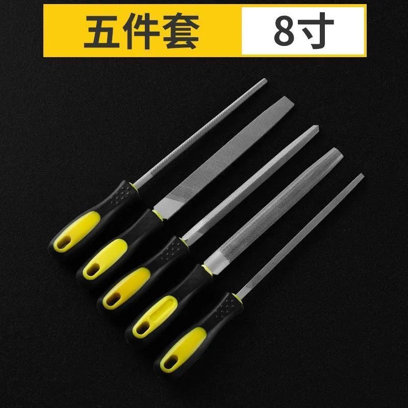 ヤスリ、スチールヤスリ、金属木工ヤスリ、ヤスリ、平高炭素鋼、平皿、半円、三角丸、セットヤスリ|undefined