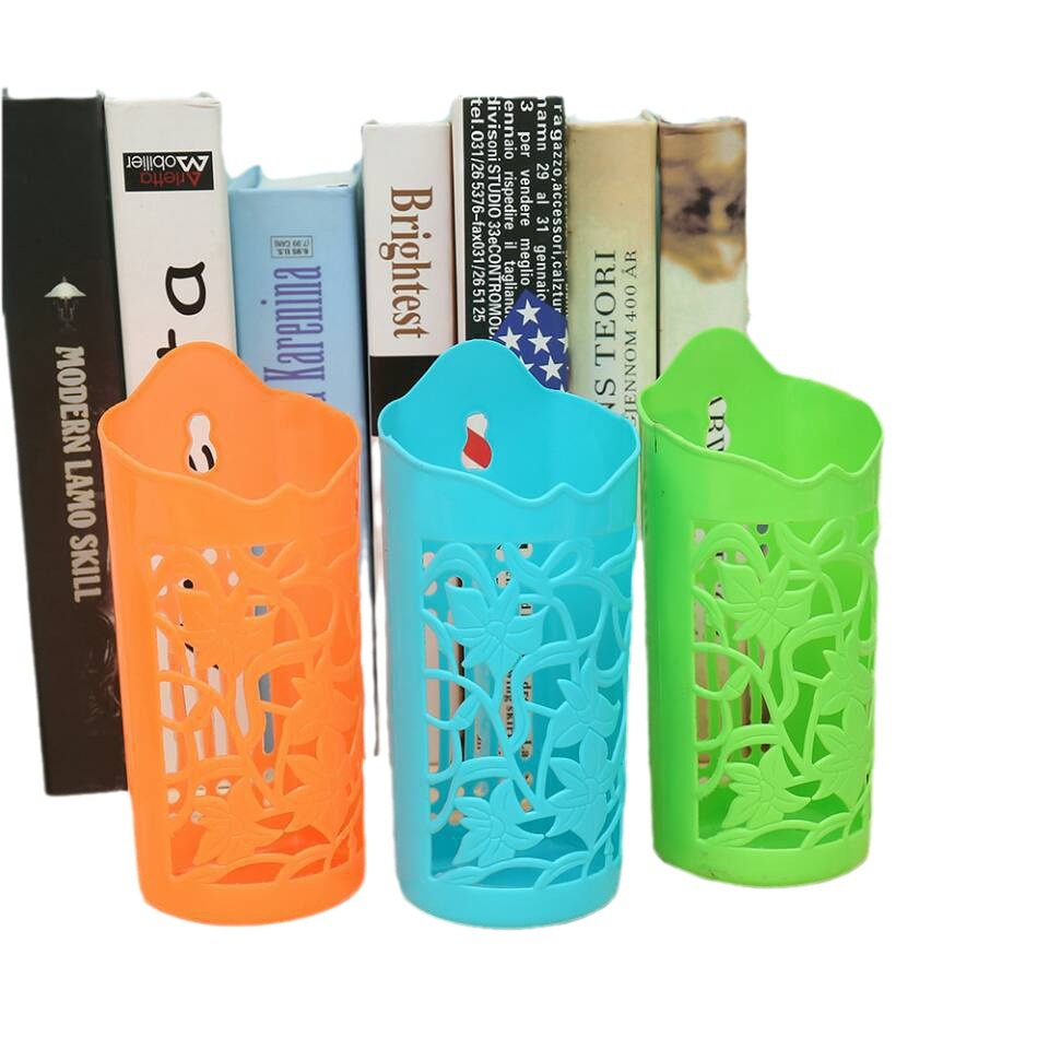 Creativo de plástico tipo pared colgante palillos caseros palillos colgantes tipo drenaje palillos huecos palillos de cocina