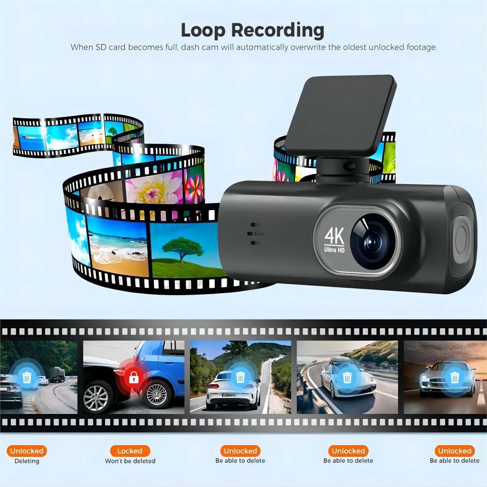 Cross-Border Popular V22 Ultra-High Definition 4K Lipstick Machine Driving Recorder Front and Rear Dual Recording Wifi/Gps Driving Trajectory