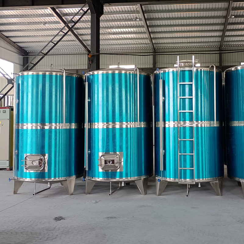 果酒不锈钢储酒罐 304牛奶储存罐 果汁饮品储存容器 食品储蓄罐