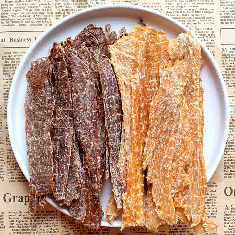 In-Stock Dog Pet Snacks Pure Chicken and Duck Jerky Dog and Cat Food Dog Chew Treats Pure Meat Training Rewards Fast Delivery