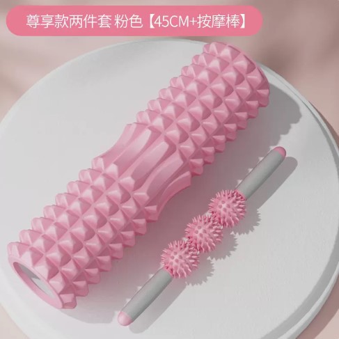 Mace foam roller set muscle relaxer thin leg artifact calf massage roller fitness roller yoga column