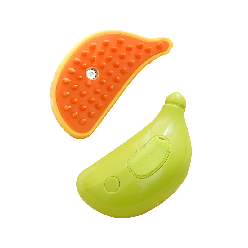 Cepillo de masaje de limpieza para mascotas cepillo de pelo flotante peine de carga gato y perro cepillo de baño universal suministros para mascotas al por mayor