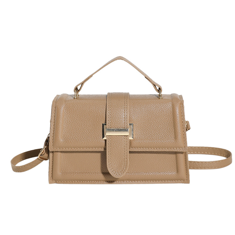 Borsa da donna piccola borsa quadrata 2024 nuova borsa di fascia alta borsa a tracolla borsa decorativa borsa a tracolla con cintura Hong Kong_voghion.com