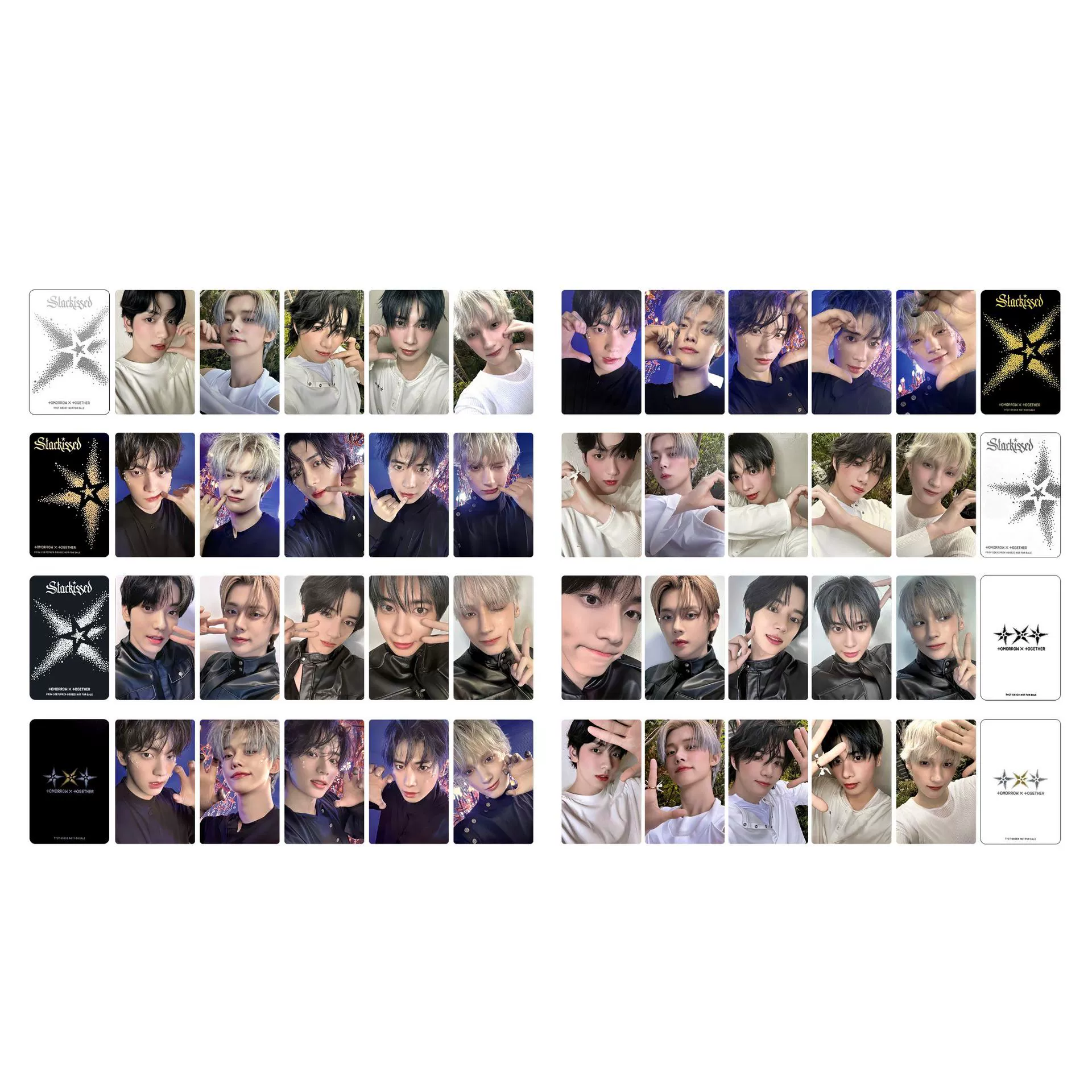TXT's третий японский альбом Starkissed музыкальный альбом специальная открытка Чхе Ранджу́н Чхе Су Бинк Тэ Хён маленькая открытка