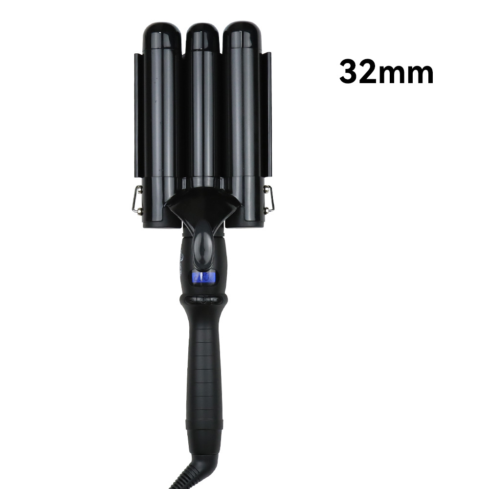 3튜브 컬링 아이언 블랙 32mm