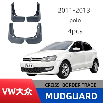 Suitable for Volkswagen Polo 2011-2013 Models, Cross-Border Export Mud Flaps, Car Mud Guard Modification Factory